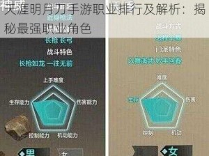 天涯明月刀手游职业排行及解析：揭秘最强职业角色