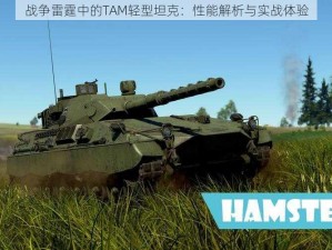 战争雷霆中的TAM轻型坦克：性能解析与实战体验