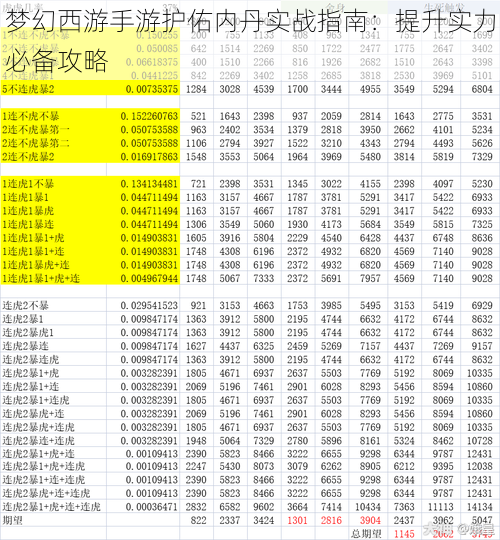 梦幻西游手游护佑内丹实战指南：提升实力必备攻略