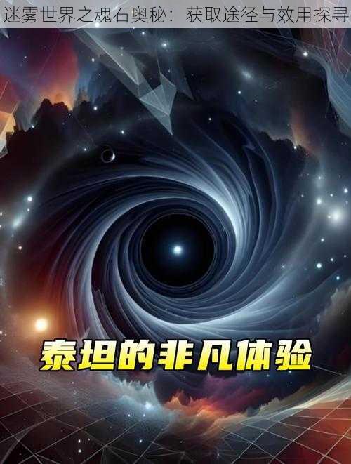 迷雾世界之魂石奥秘：获取途径与效用探寻