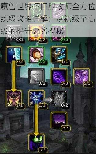 魔兽世界怀旧服牧师全方位练级攻略详解：从初级至高级的提升之路揭秘