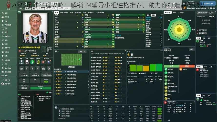 2023足球经理攻略：解锁FM辅导小组性格推荐，助力你打造最佳球队