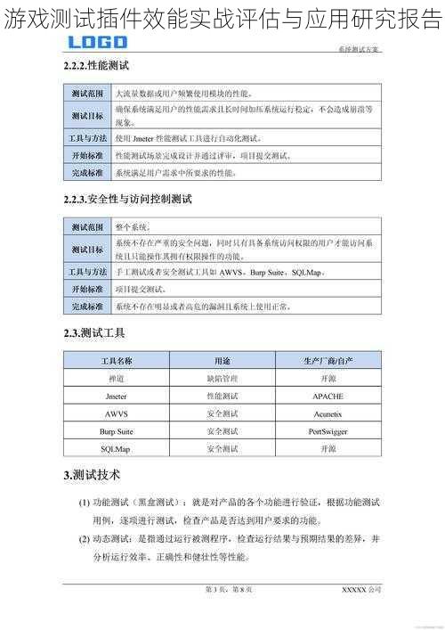 游戏测试插件效能实战评估与应用研究报告