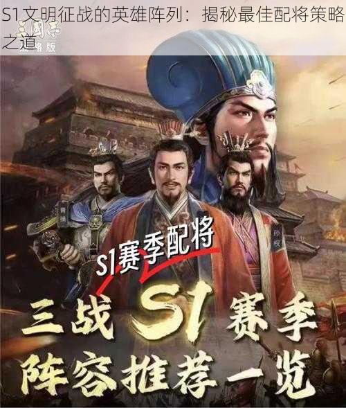 S1文明征战的英雄阵列：揭秘最佳配将策略之道